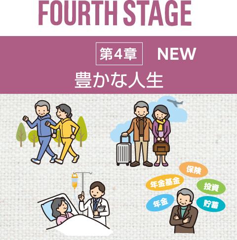 FOURTH STAGE 第4章 豊かな人生